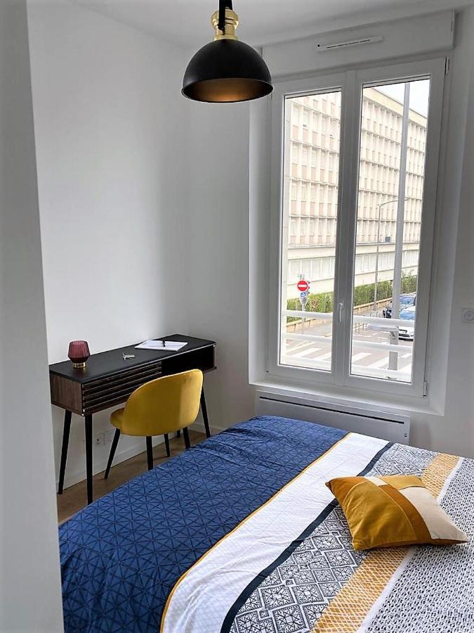 Ponsardin #55 Spacieux Appartement 3 Ch 6 Couchages Reims Exteriör bild
