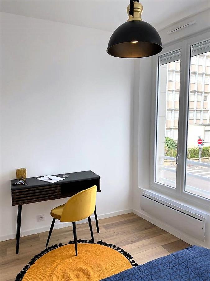 Ponsardin #55 Spacieux Appartement 3 Ch 6 Couchages Reims Exteriör bild