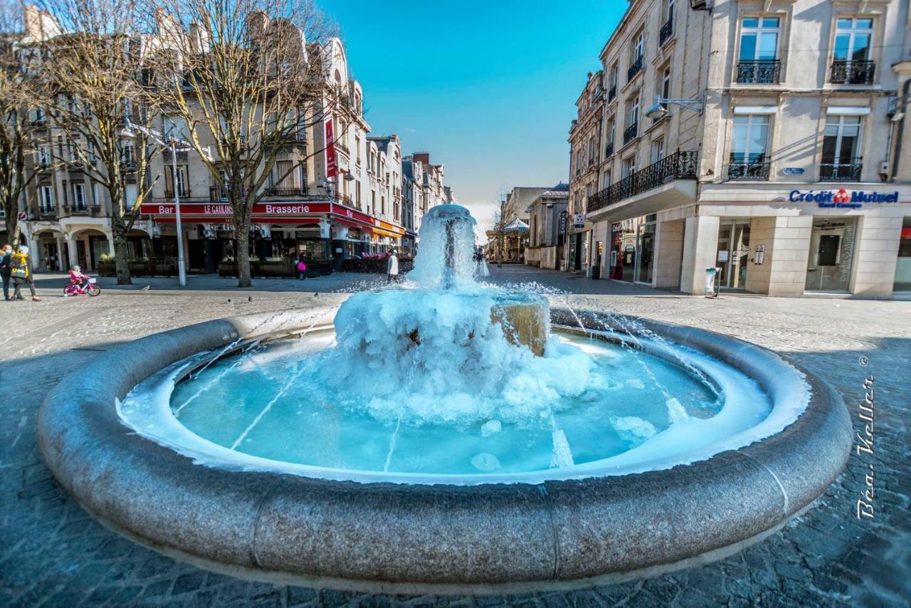 Ponsardin #55 Spacieux Appartement 3 Ch 6 Couchages Reims Exteriör bild